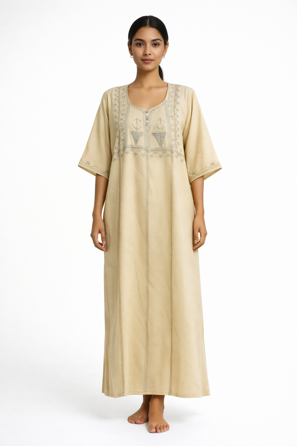 Dar Atlas  Noor  Ghandoura  Zandbeige & Zilver